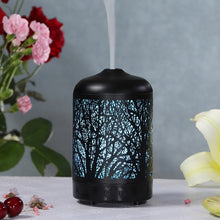 Load image into Gallery viewer, Metal Tree Air Humidifier Essential Oil Diffuser Mist Maker Colorful LED Lamp Diffuser Aromatherapy Air Purifier,, US Plug, UK Plug, EU Plug, AU Plug