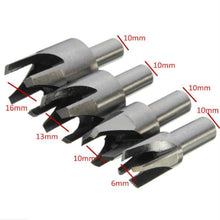 Load image into Gallery viewer, 8 In 1 Carbon Steel Corkscrew Woodworking Hole Punch, 8 In 1 Corkscrew