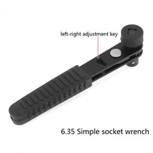 Load image into Gallery viewer, Rapid Ratchet Wrench 1/4 incn Screwdriver Rod 6.35mm Quick Socket Wrench, 6.35mm Quick Socket Wrench