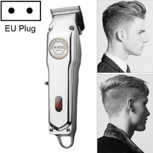 Load image into Gallery viewer, Retro Oil Head Electric Pusher Strong Power Electric Fader LCD Digital Display Rechargeable Hair Clipper, EU Plug, US Plug