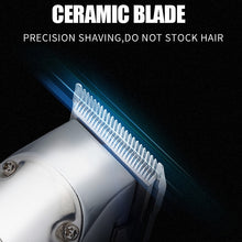 Load image into Gallery viewer, Retro Oil Head Electric Pusher Strong Power Electric Fader LCD Digital Display Rechargeable Hair Clipper, EU Plug, US Plug