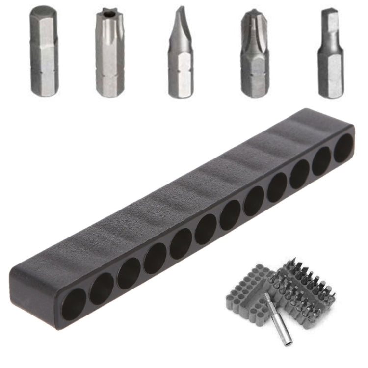 4 PCS Hex Shank Batch Head Storage And Storage Card Holder, 6-Hole, 10-Hole, 12-Hole