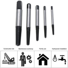 Load image into Gallery viewer, Broken Wire Broken Nail Screw Extractor, 5-piece Set, 6-piece Set