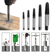 Load image into Gallery viewer, Broken Wire Broken Nail Screw Extractor, 5-piece Set, 6-piece Set