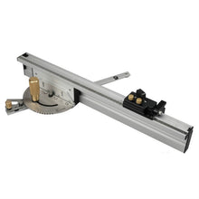 Load image into Gallery viewer, Woodworking Pusher Slide Ruler Woodworking Table Saw Measuring Tool, Single Tenon, Aluminum Handle, Copper Handle, Aluminum Handle + Tenon, Aluminum Handle + Tenon + Limit, Copper Handle + Tenon + Limit, Aluminum Handle + 450mm ＋ Limit                 ...