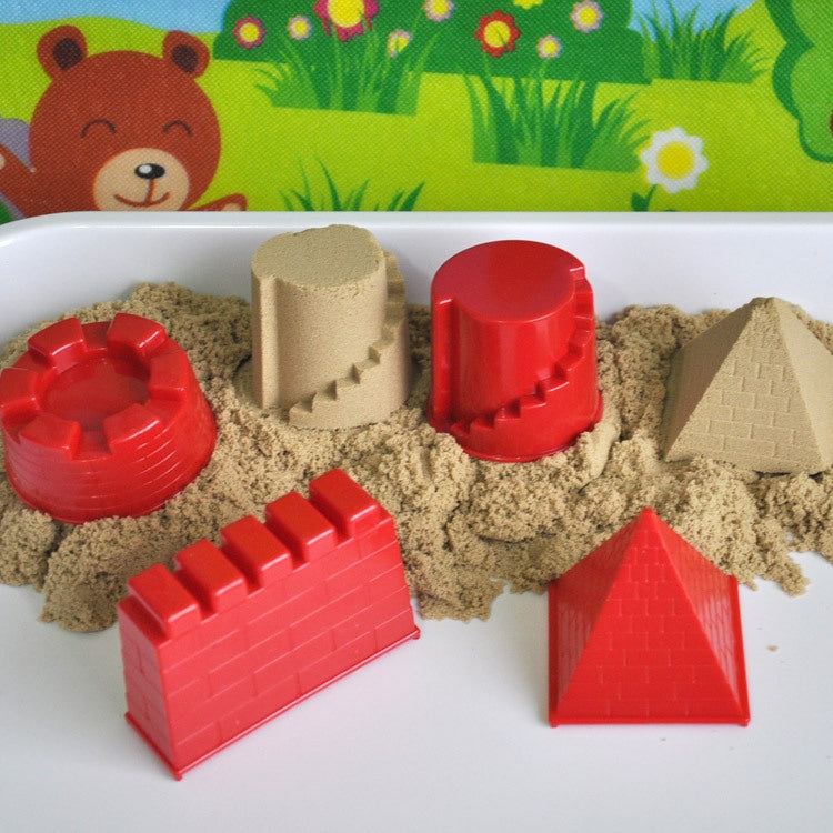 4 PCS Children Educational Toys Castle Molds Play Sand Tools