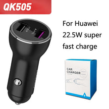 Load image into Gallery viewer, Dual Ports Fast Charge Car Charger, QIAKEY QK505, QIAKEY QK505L, QIAKEY QK739, QIAKEY QK789, QIAKEY QK506L