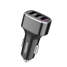 Load image into Gallery viewer, 3 USB Ports Fast Charge Car Charger, QIAKEY GT680, QIAKEY GT780