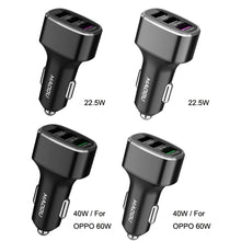 Load image into Gallery viewer, 3 USB Ports Fast Charge Car Charger, QIAKEY GT680, QIAKEY GT780