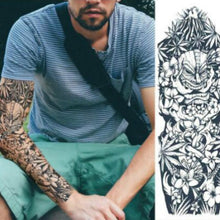 Load image into Gallery viewer, Large Arm Sleeve Waterproof Temporary Tattoo Sticker