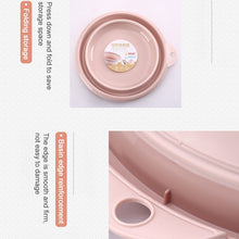 Load image into Gallery viewer, Folding Washbasin Outdoor Travel Portable Washtub, 9x25cm, 12x32cm