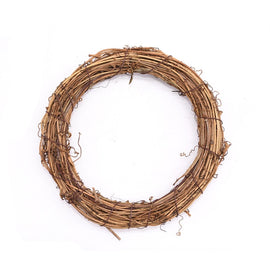 2 PCS Tree Vine Christmas Wreath DIY Rattan Garden Decoration Rattan Window Decoration, 15CM, 20CM, 25CM, 30CM