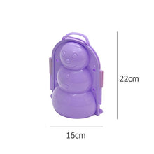 Load image into Gallery viewer, Winter Thickening Snow Tool Simulation 3D Snowman Model Children Toys Random Color Delivery