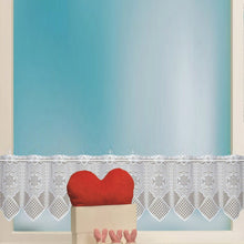 Load image into Gallery viewer, White Translucent Coffee Curtain Tulle Lace Sheer Warp Knitted Jacquard Curtains Bedroom Curtains, Lower Curtain, Upper Curtain, Upper And Lower Curtain