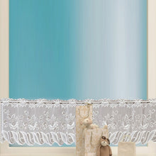 Load image into Gallery viewer, White Translucent Coffee Curtain Tulle Lace Sheer Warp Knitted Jacquard Curtains Bedroom Curtains, Lower Curtain, Upper Curtain, Upper And Lower Curtain