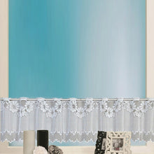 Load image into Gallery viewer, White Translucent Coffee Curtain Tulle Lace Sheer Warp Knitted Jacquard Curtains Bedroom Curtains, Lower Curtain, Upper Curtain, Upper And Lower Curtain