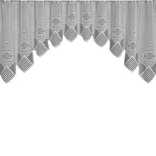 Load image into Gallery viewer, White Translucent Coffee Curtain Tulle Lace Sheer Warp Knitted Jacquard Curtains Bedroom Curtains, Lower Curtain, Upper Curtain, Upper And Lower Curtain