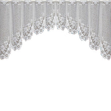Load image into Gallery viewer, White Translucent Coffee Curtain Tulle Lace Sheer Warp Knitted Jacquard Curtains Bedroom Curtains, Lower Curtain, Upper Curtain, Upper And Lower Curtain