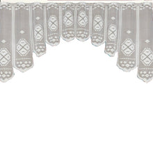 Load image into Gallery viewer, White Translucent Coffee Curtain Tulle Lace Sheer Warp Knitted Jacquard Curtains Bedroom Curtains, Lower Curtain, Upper Curtain, Upper And Lower Curtain