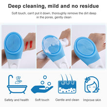 Load image into Gallery viewer, Electric Adjuatable Bath SPA Massage Rub Bath Full Automatic Bath Rub Back Rrush Long Handle Bath Brush, 45.8cmx8.5cmx4cm