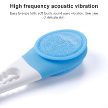 Load image into Gallery viewer, Electric Adjuatable Bath SPA Massage Rub Bath Full Automatic Bath Rub Back Rrush Long Handle Bath Brush, 45.8cmx8.5cmx4cm