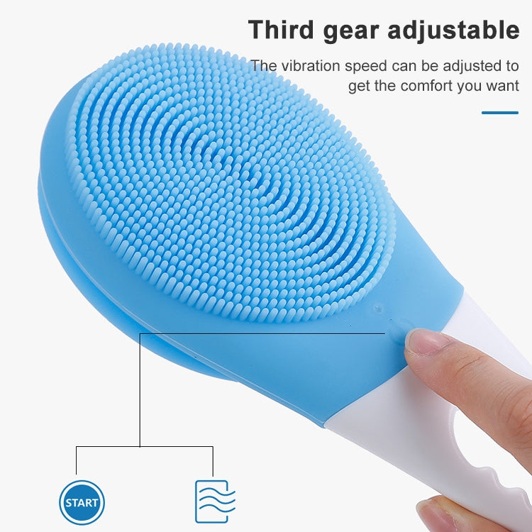 Electric Adjuatable Bath SPA Massage Rub Bath Full Automatic Bath Rub Back Rrush Long Handle Bath Brush, 45.8cmx8.5cmx4cm