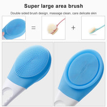 Load image into Gallery viewer, Electric Adjuatable Bath SPA Massage Rub Bath Full Automatic Bath Rub Back Rrush Long Handle Bath Brush, 45.8cmx8.5cmx4cm