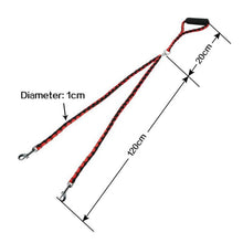 Load image into Gallery viewer, Double Dog Leashes Anti-winding Pet Traction Rope, 1.4m