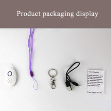 Load image into Gallery viewer, Mini Portable Outdoor Ultrasonic Repellent Anti-insect Anti-mouse for Camping Outdoor Activities, Mini Insect Repellent White
