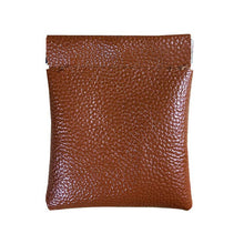 Load image into Gallery viewer, Fashion Solid Color PU Leather Coin Purse Women Men Small Mini Short Wallet Money Bags