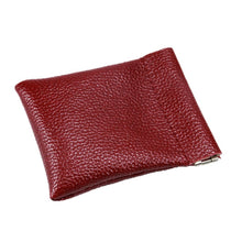 Load image into Gallery viewer, Fashion Solid Color PU Leather Coin Purse Women Men Small Mini Short Wallet Money Bags