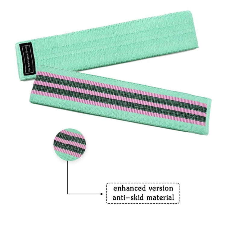Polyester-cotton + Latex Yarn Loop Tension Band Yoga Resistance Band, Size: 76 x 8cm