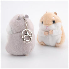 Load image into Gallery viewer, Cute Hamster Keychain Bag Pendant Plush Doll