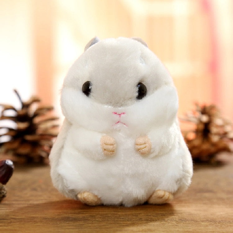 Cute Hamster Keychain Bag Pendant Plush Doll