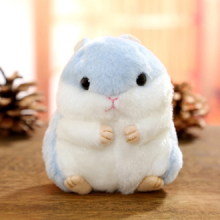Cute Hamster Keychain Bag Pendant Plush Doll