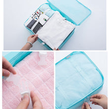 Load image into Gallery viewer, Travel Storage Bag Set Folding Storage Bag, 7 In 1, 8 In 1 Beam Mouth, 8 In 1 Cosmetic Bag, 8 In 1 Toiletry Bag, 9 In 1 Cosmetic Bag, 9 In 1 Toiletry Bag