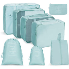 Load image into Gallery viewer, Travel Storage Bag Set Folding Storage Bag, 7 In 1, 8 In 1 Beam Mouth, 8 In 1 Cosmetic Bag, 8 In 1 Toiletry Bag, 9 In 1 Cosmetic Bag, 9 In 1 Toiletry Bag