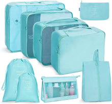 Load image into Gallery viewer, Travel Storage Bag Set Folding Storage Bag, 7 In 1, 8 In 1 Beam Mouth, 8 In 1 Cosmetic Bag, 8 In 1 Toiletry Bag, 9 In 1 Cosmetic Bag, 9 In 1 Toiletry Bag