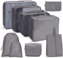 Load image into Gallery viewer, Travel Storage Bag Set Folding Storage Bag, 7 In 1, 8 In 1 Beam Mouth, 8 In 1 Cosmetic Bag, 8 In 1 Toiletry Bag, 9 In 1 Cosmetic Bag, 9 In 1 Toiletry Bag