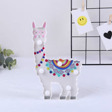 Load image into Gallery viewer, LED Painted Lantern Alpaca Night Light Holiday Decoration Room Posing Style Light