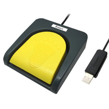 Load image into Gallery viewer, Pcsensor USB Foot Pedal Control Switch Keyboard Adapter For Computer, FS2016, FS2019
