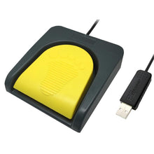 Load image into Gallery viewer, Pcsensor USB Foot Pedal Control Switch Keyboard Adapter For Computer, FS2016, FS2019