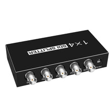 Load image into Gallery viewer, 1 In 4 Out SD-SDI / HD-SDI / 3G-SDI Distribution Amplifier Video SDI Splitter, 1 In 4 Out
