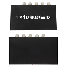 Load image into Gallery viewer, 1 In 4 Out SD-SDI / HD-SDI / 3G-SDI Distribution Amplifier Video SDI Splitter, 1 In 4 Out