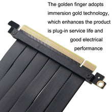 Load image into Gallery viewer, PCI-E 3.0 16X 180-degree Graphics Card Extension Cable Adapter Cable, Length:, 10cm, 15cm, 20cm, 25cm, 30cm