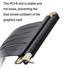 Load image into Gallery viewer, PCI-E 3.0 16X 180-degree Graphics Card Extension Cable Adapter Cable, Length:, 10cm, 15cm, 20cm, 25cm, 30cm