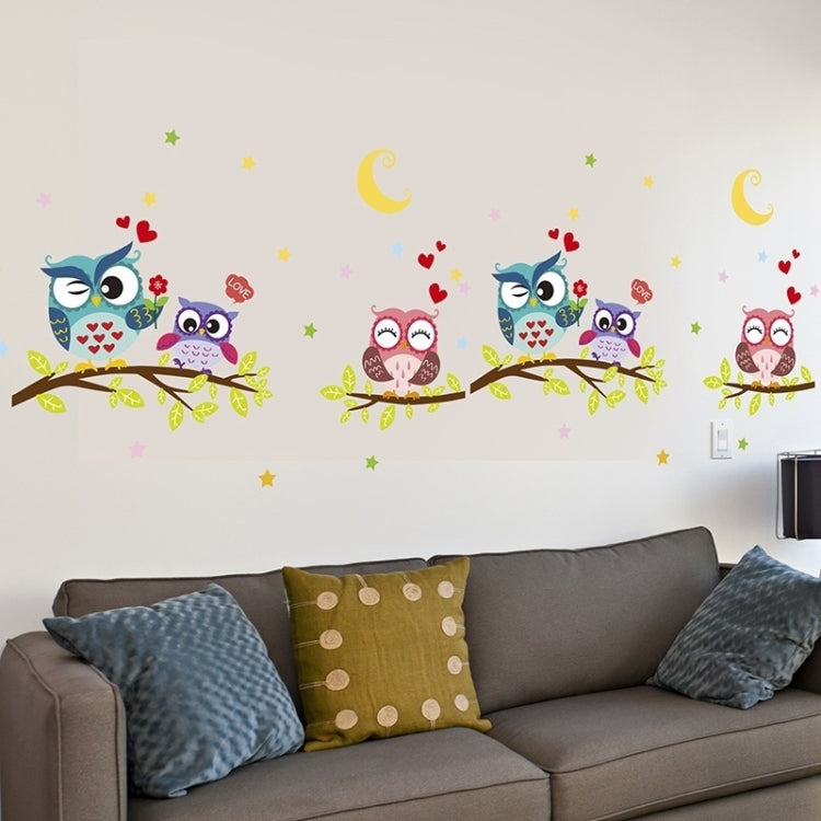 2 PCS Children Room Kindergarten Bedroom Bedside Decoration Sticker