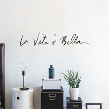 Load image into Gallery viewer, Italian Beautiful Life Decorative Wall Stickers
