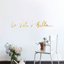 Load image into Gallery viewer, Italian Beautiful Life Decorative Wall Stickers