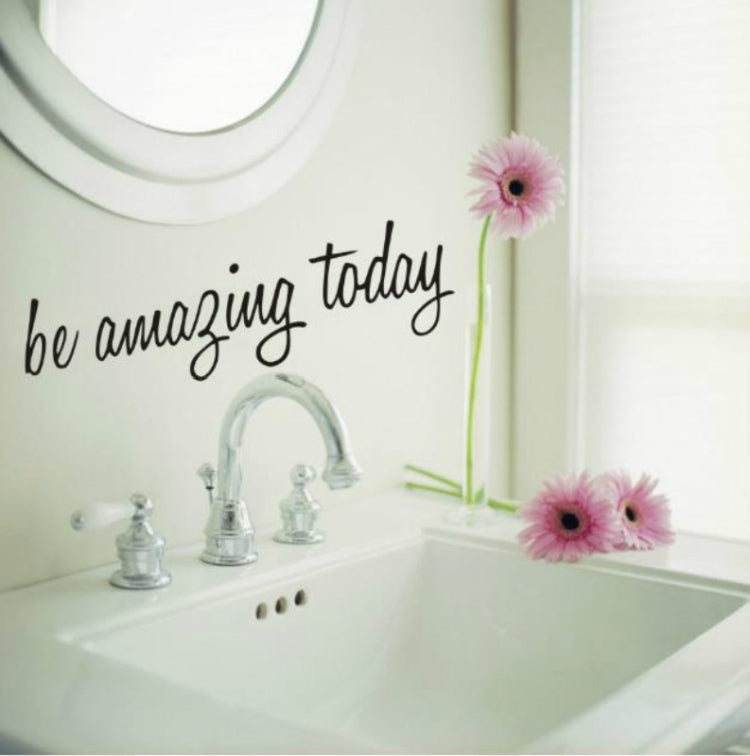 Bathroom Dressing Room Home Decor Removable Mural Wall Sticker